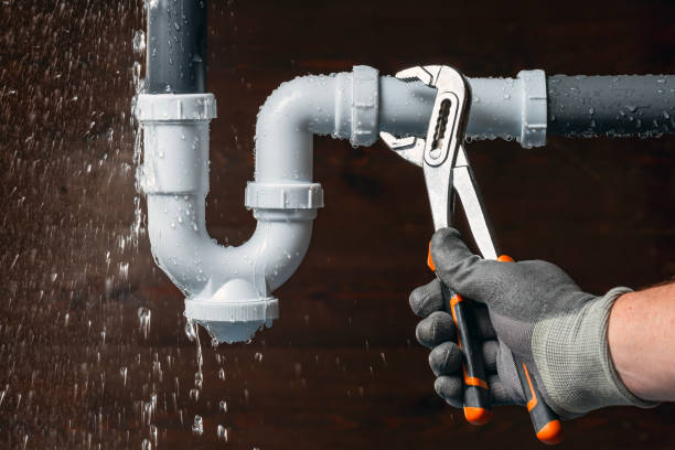 Professional Drain Cleaning technician working in Lewiston, MN